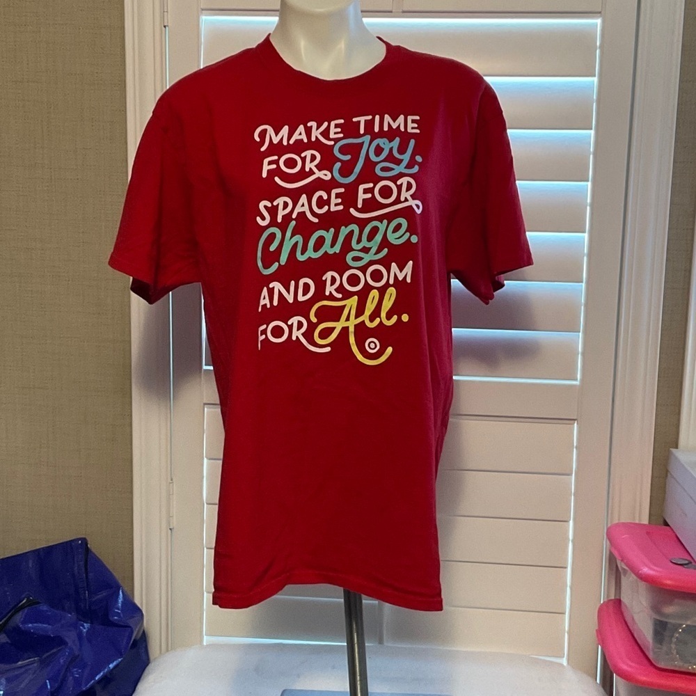 Port and Company Red Short Sleeve Tee